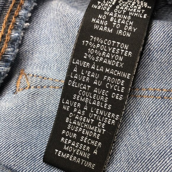 STRETCH WAX JEAN BUTT I LOVE YOU SKINNY 9/30x28 😎 - Picture 6 of 11